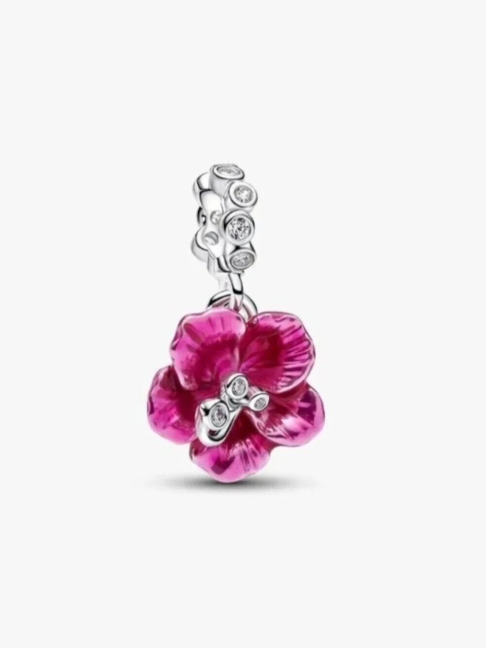 Pandora Hibiscus Dangle Charm